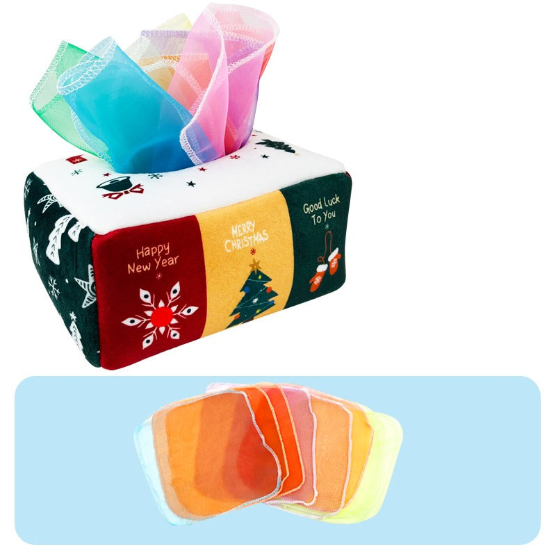 Handkerchiefs from a box - Handkerchief box for kids
