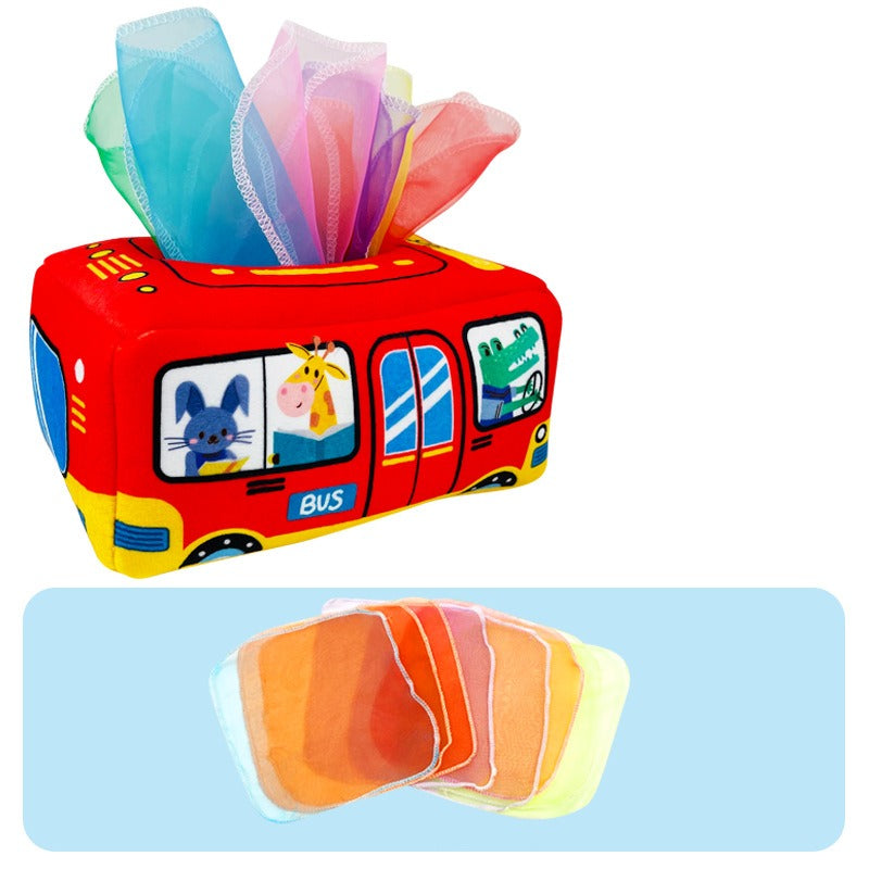 Handkerchiefs from a box - Handkerchief box for kids