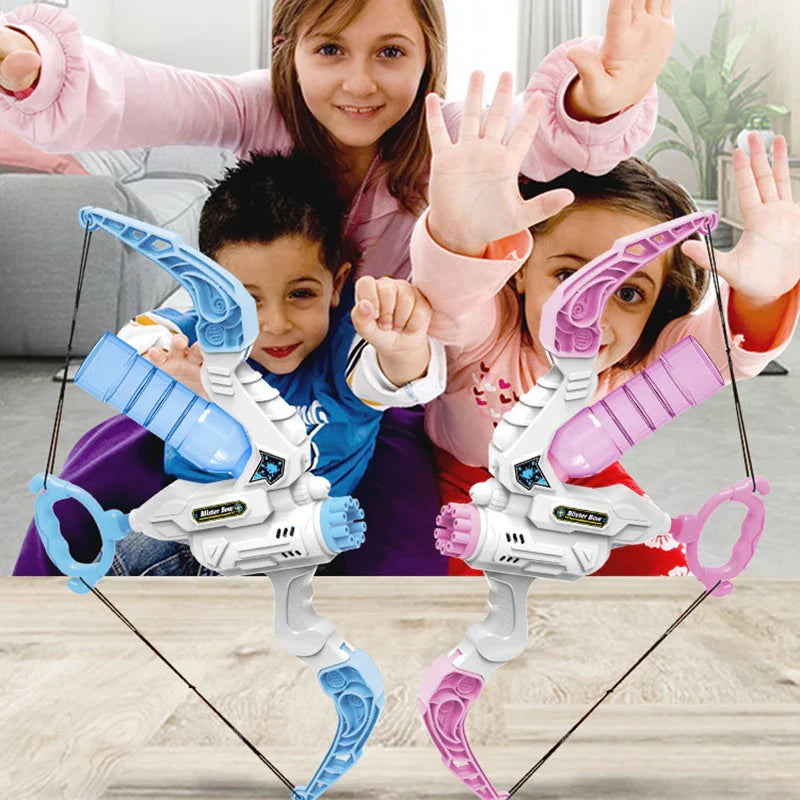 TrendyToys – Active & Innovative - 2-in-1 Bow Bubble Blower Machine