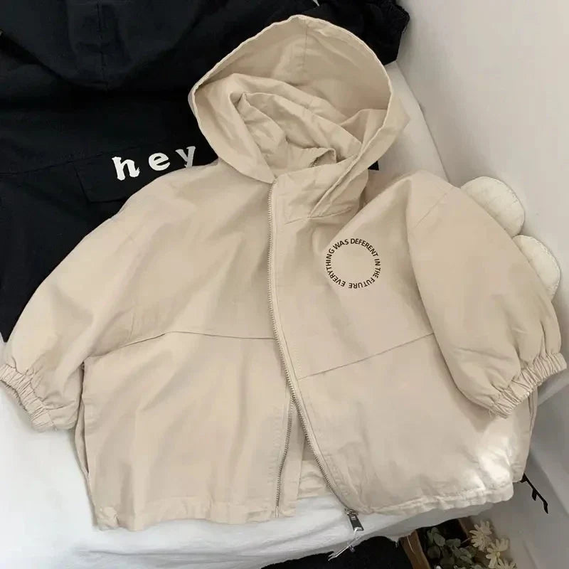 Weatherproof & Lightweight – Windbreaker Jacket with Hood