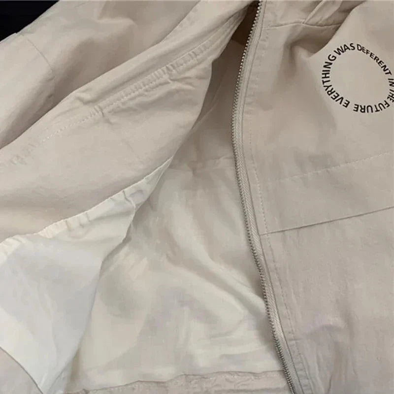 Weatherproof & Lightweight – Windbreaker Jacket with Hood