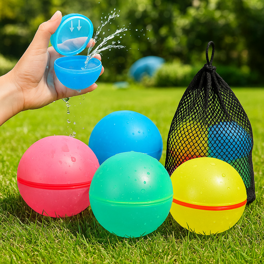 Refreshing water play - Reusable water balloons