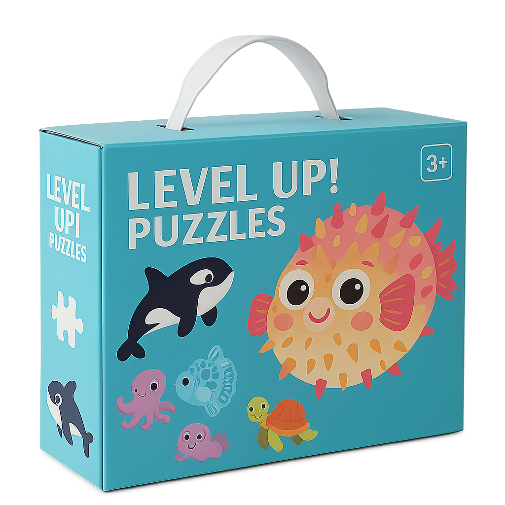 Fine Motor Skills & Innovative - 6-in-1 Puzzle