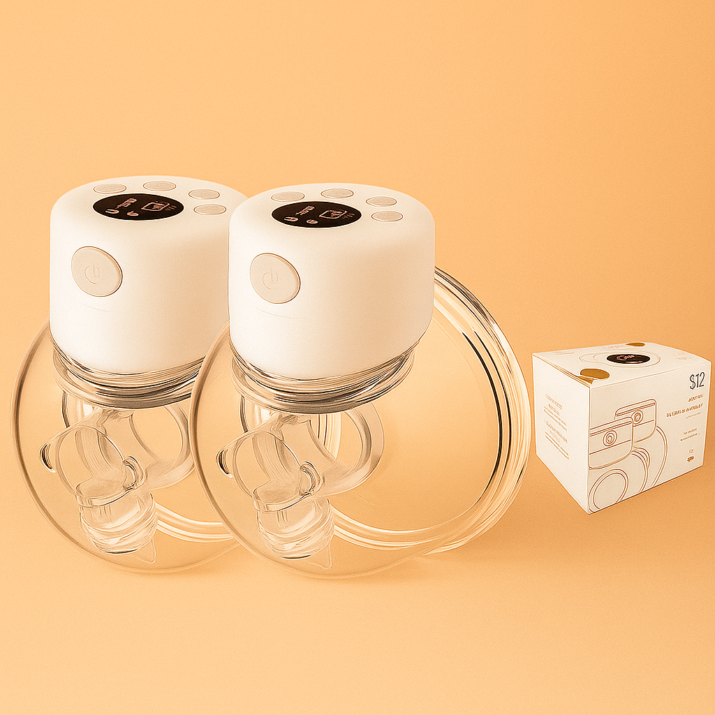Wireless & Discreet - Hands-free Electronic Breast Pump