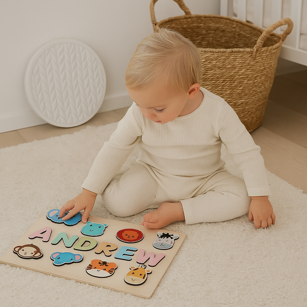 Your own name tag! - Name jigsaw puzzle