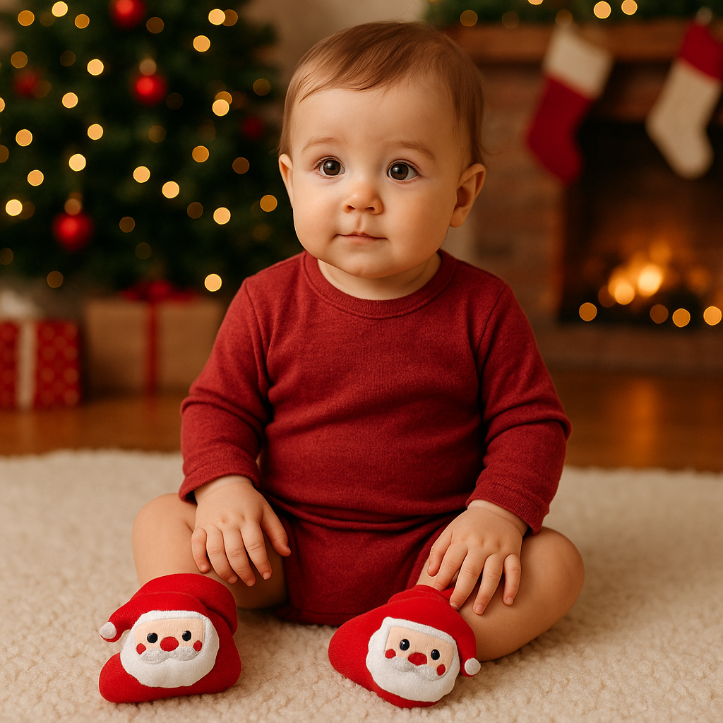 Thick & Comfortable – Winter Christmas Socks with Santa