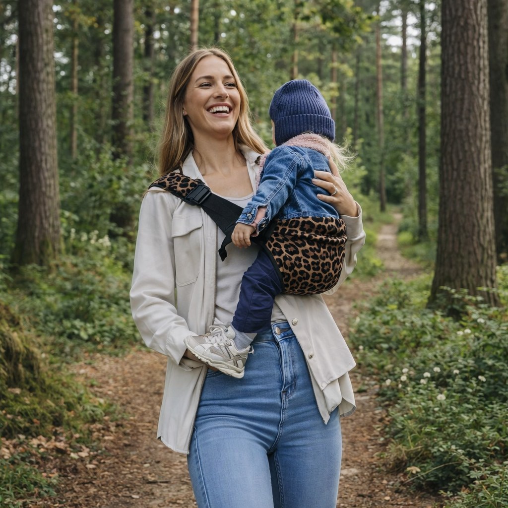 Extra Wide Carrying Strap - Ergonomic Hip Carrier