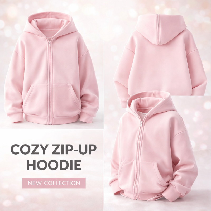Trendy and practical – Hoodie for kids