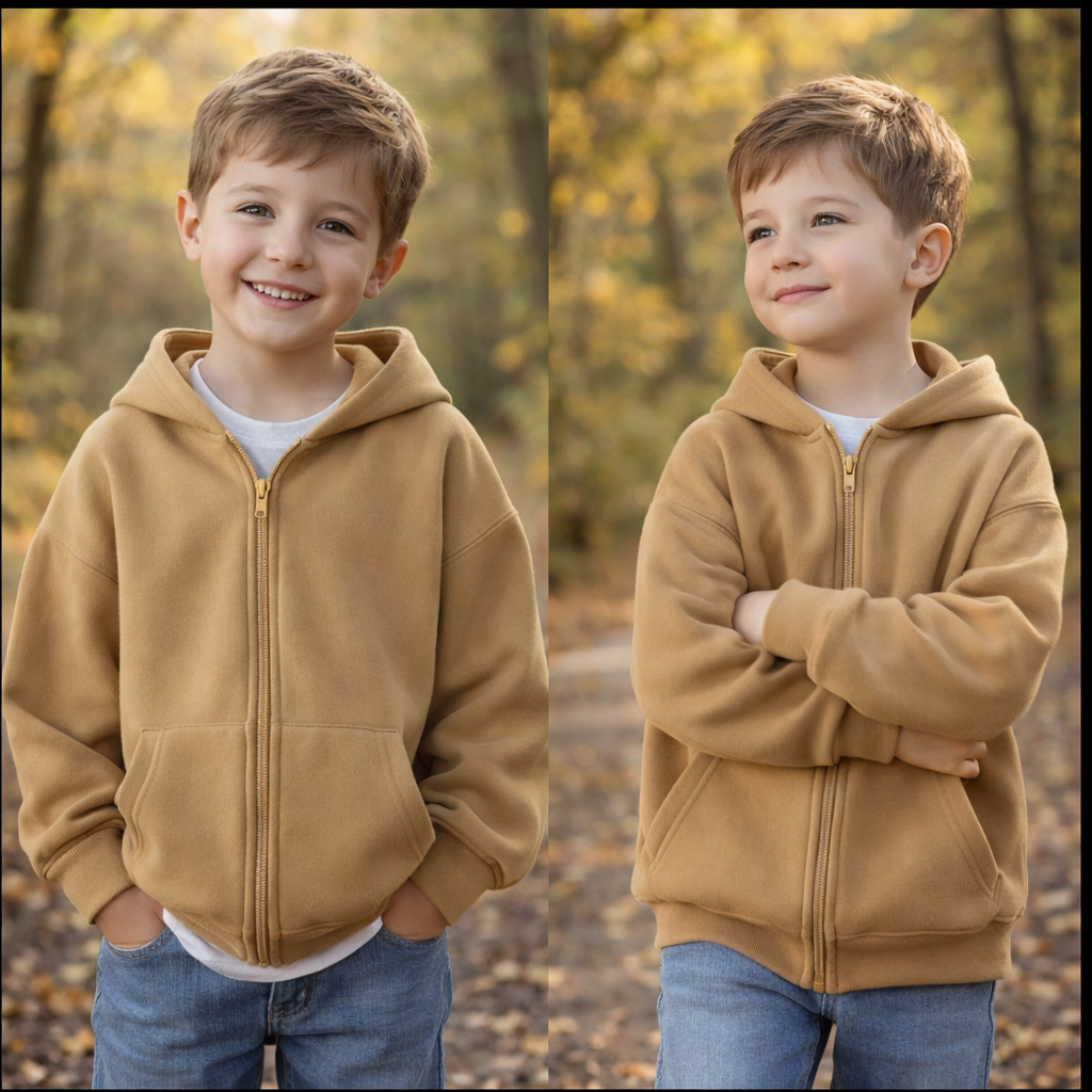Trendy and practical – Hoodie for kids
