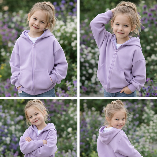 Trendy and practical – Hoodie for kids