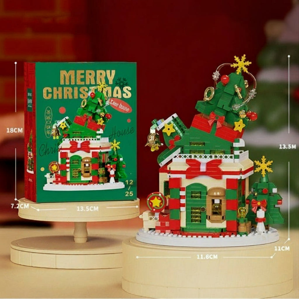 Cheerful & Decorative – Christmas Compact Building Blocks