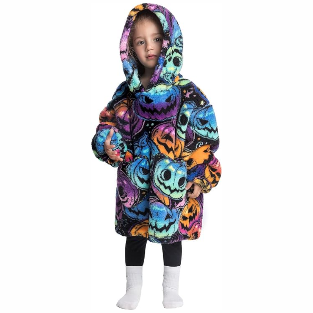 Cute and comfortable – Children's blanket with hood