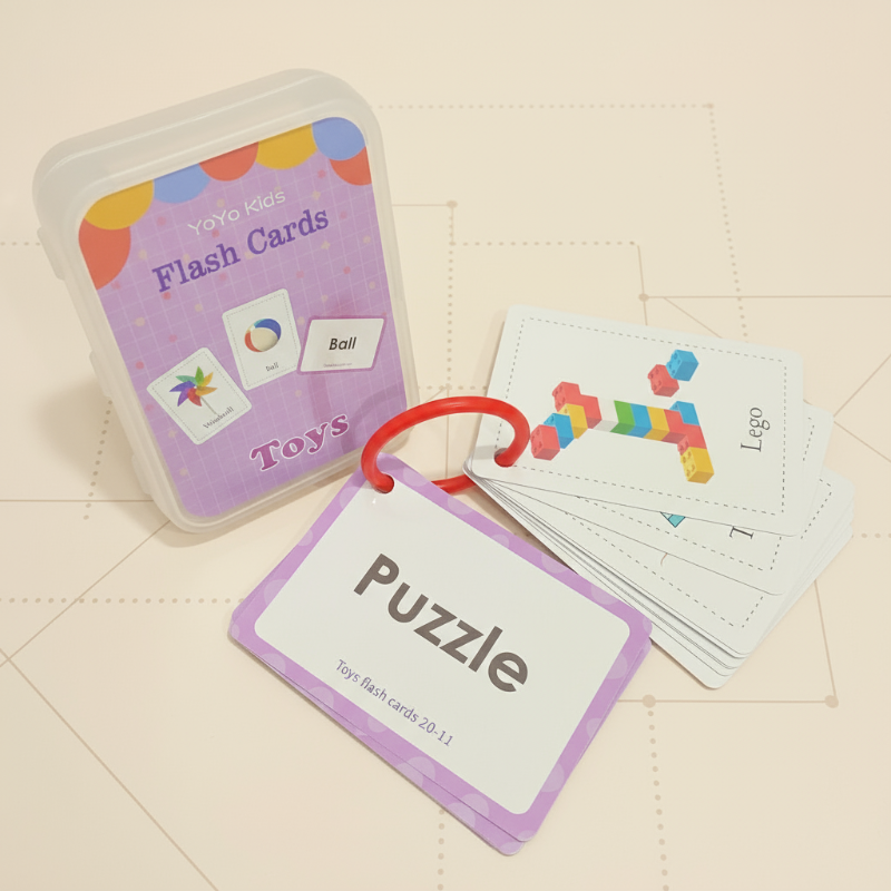 Cheerful & Language-rich – Educational Word Cards (English)