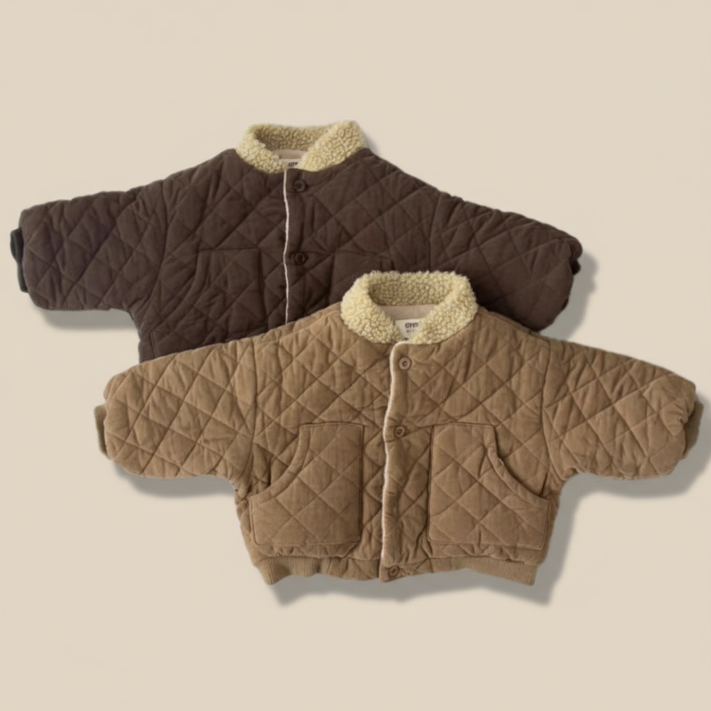 Warm & Stylish – Quilted Children's Coat