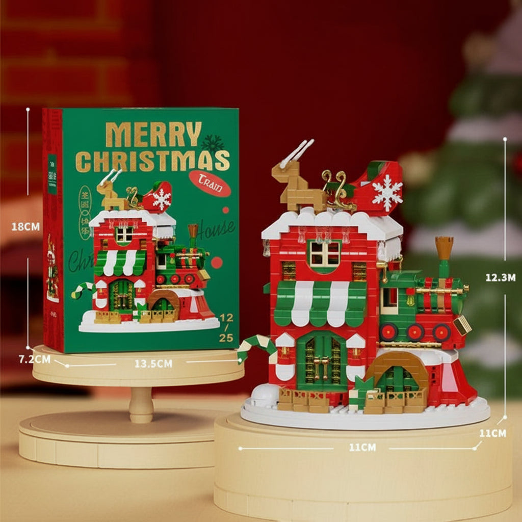Cheerful & Decorative – Christmas Compact Building Blocks