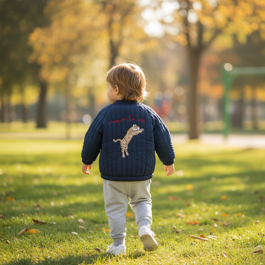Warm & Unique – Quilted Children's Jacket