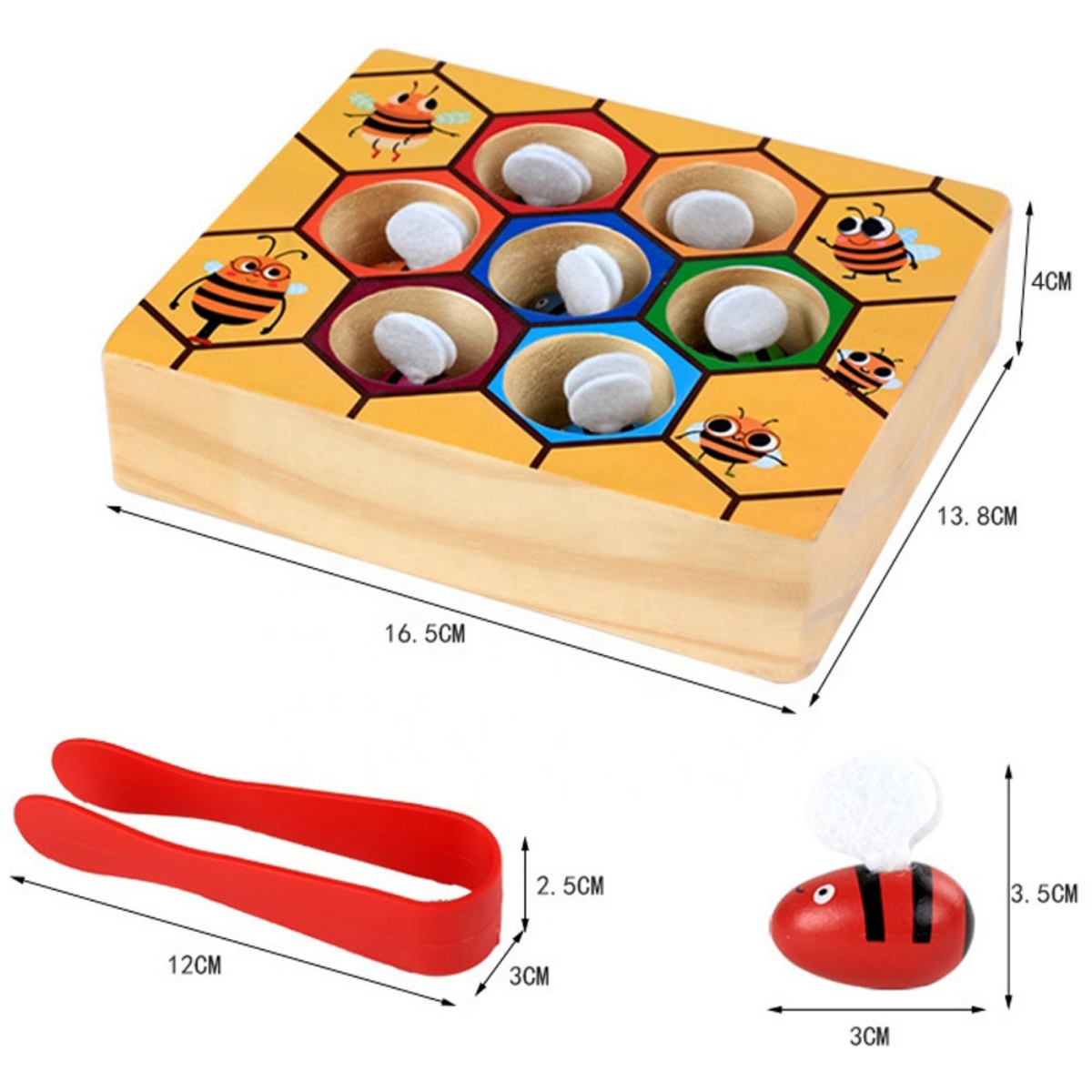Fine motor skills - Bee sorting puzzle
