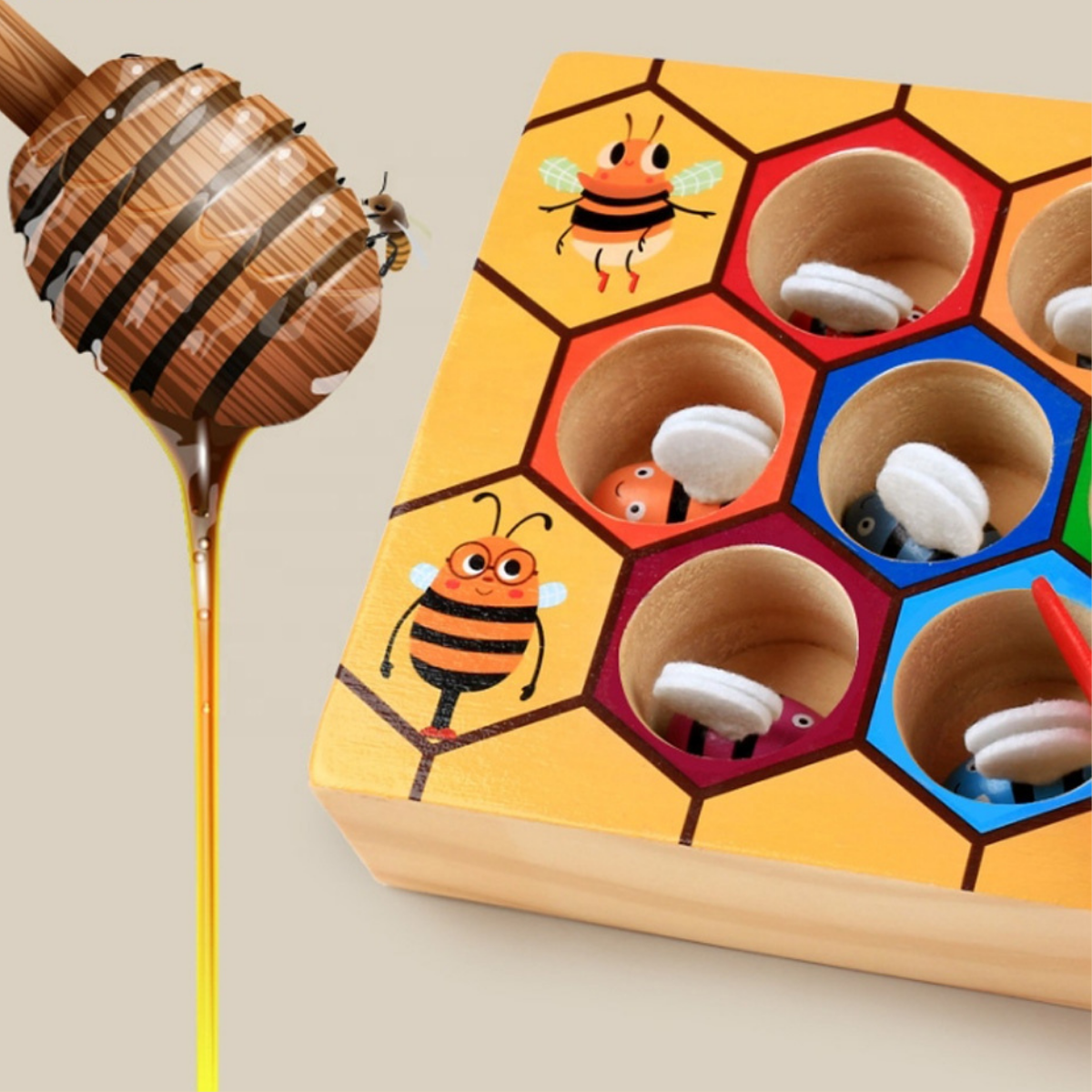 Fine motor skills - Bee sorting puzzle