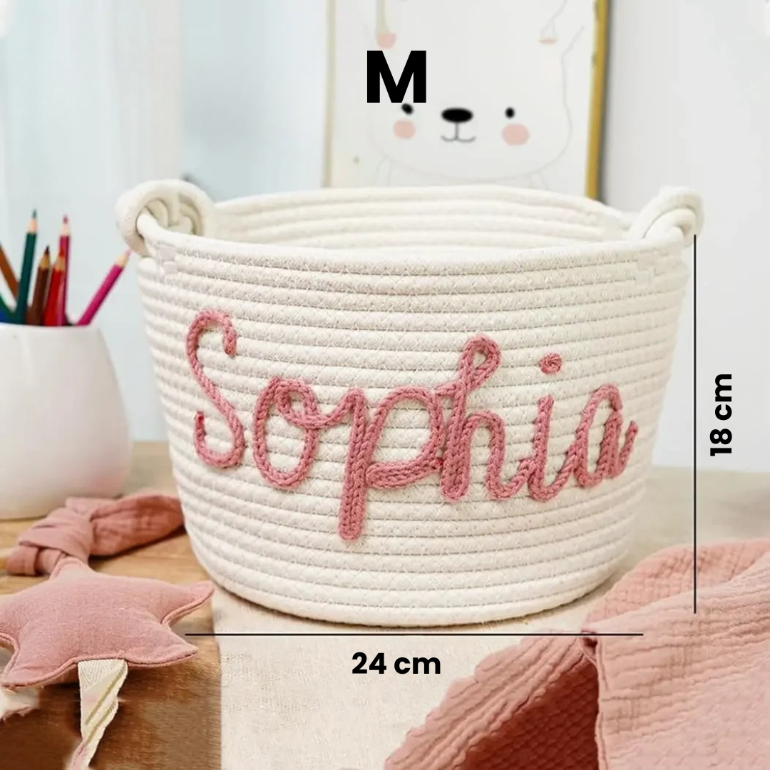 Cute & Personal – Custom Diaper Basket