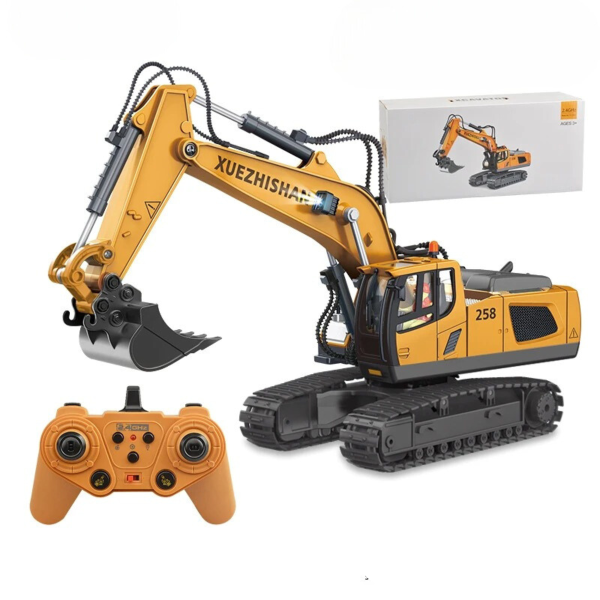 Perfect for kids and young builders - RC Construction Vehicle