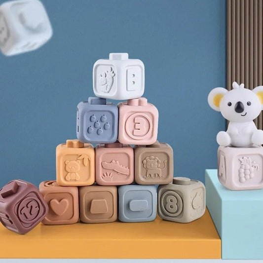 Stacking Tower - Chewing toys for babies