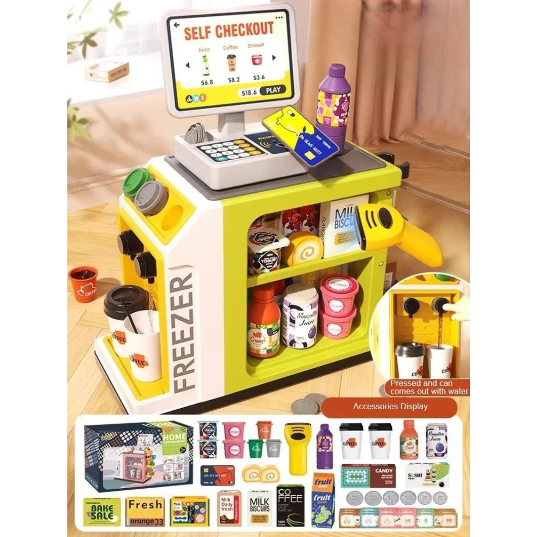Shopping Play for Home - Toy Cash Register