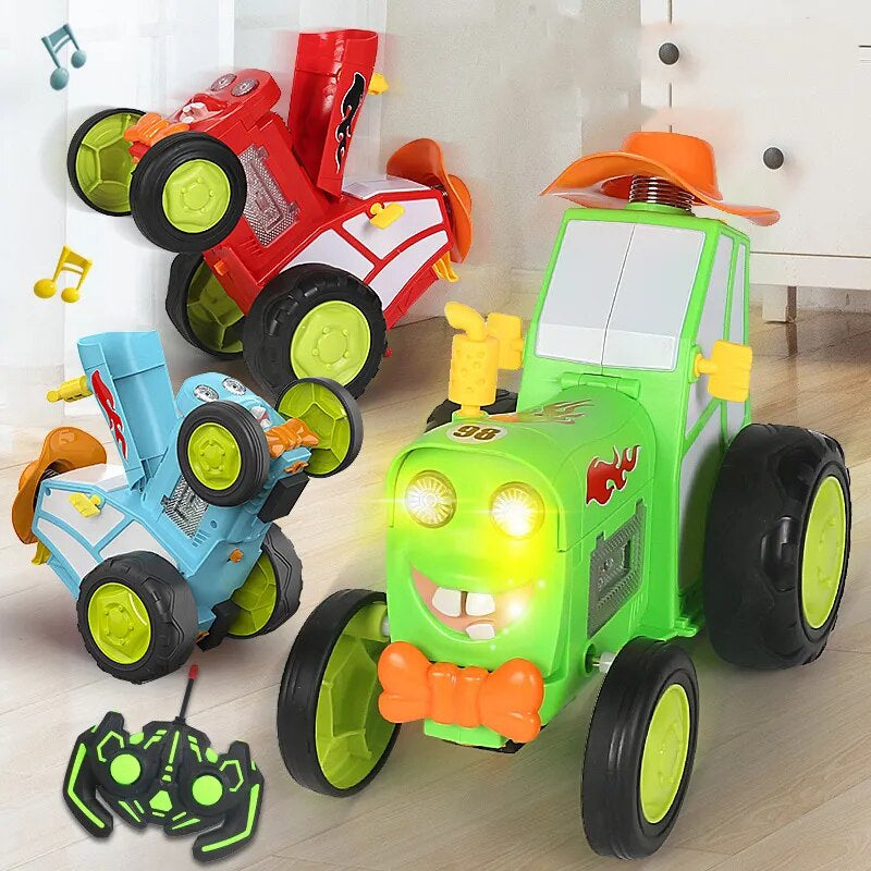 Play with a stunt tractor - RC Tractor