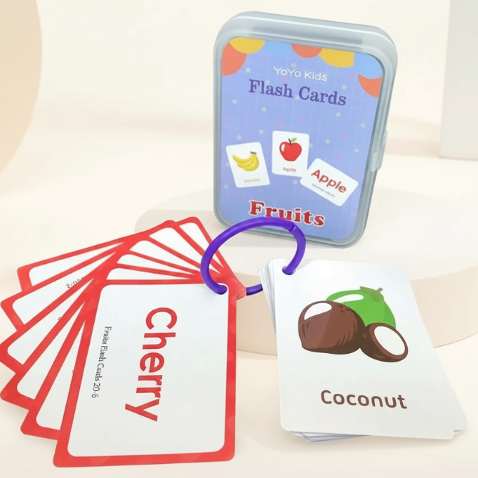 Cheerful & Language-rich – Educational Word Cards (English)