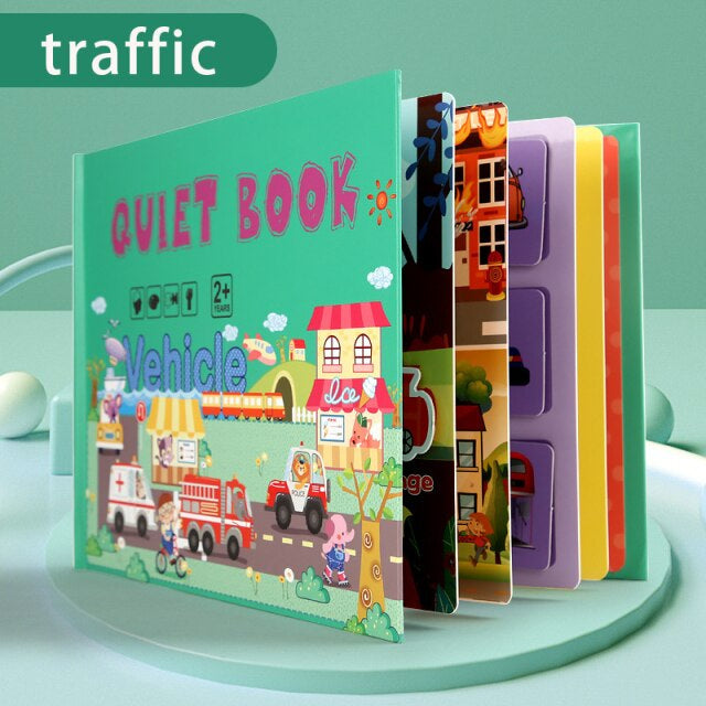Develop fine motor skills - Educational book