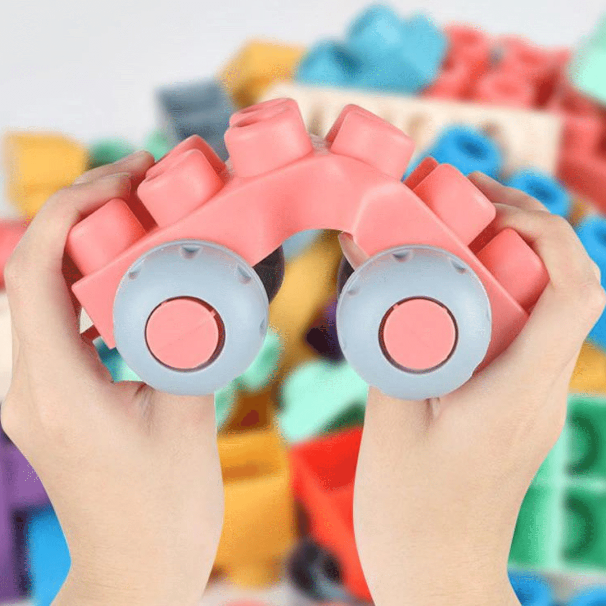 Building fun - Plush building blocks