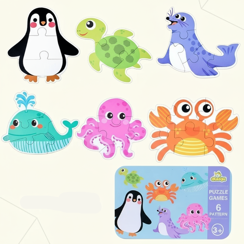 Educational & Playing – 3D Wooden Puzzle