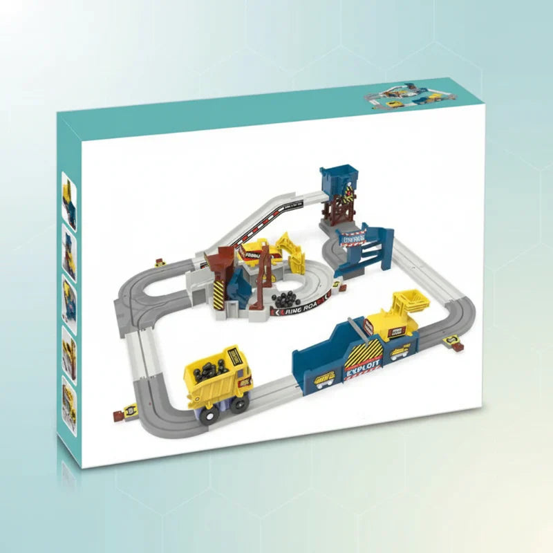 Imaginative & Play – Electric Construction Race Set