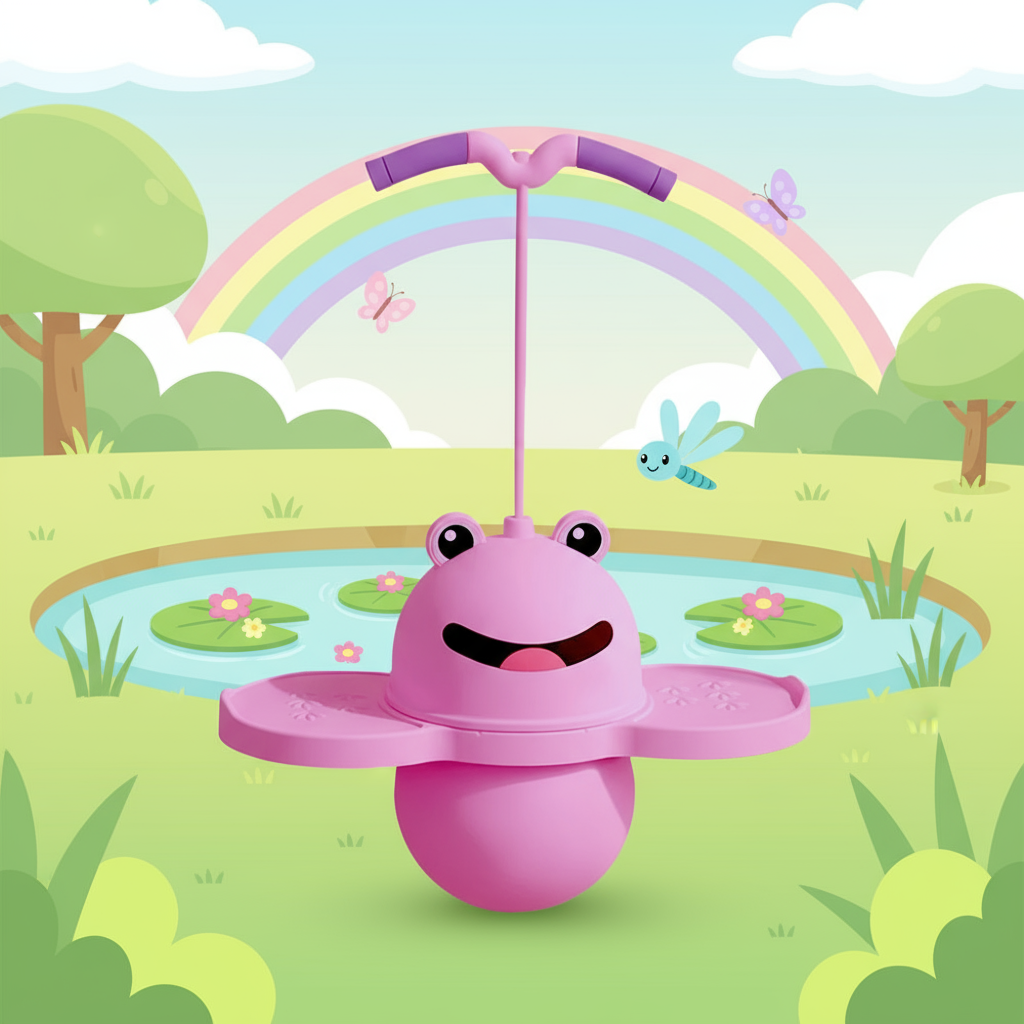 Balance & Energy – Frog Pogo Stick