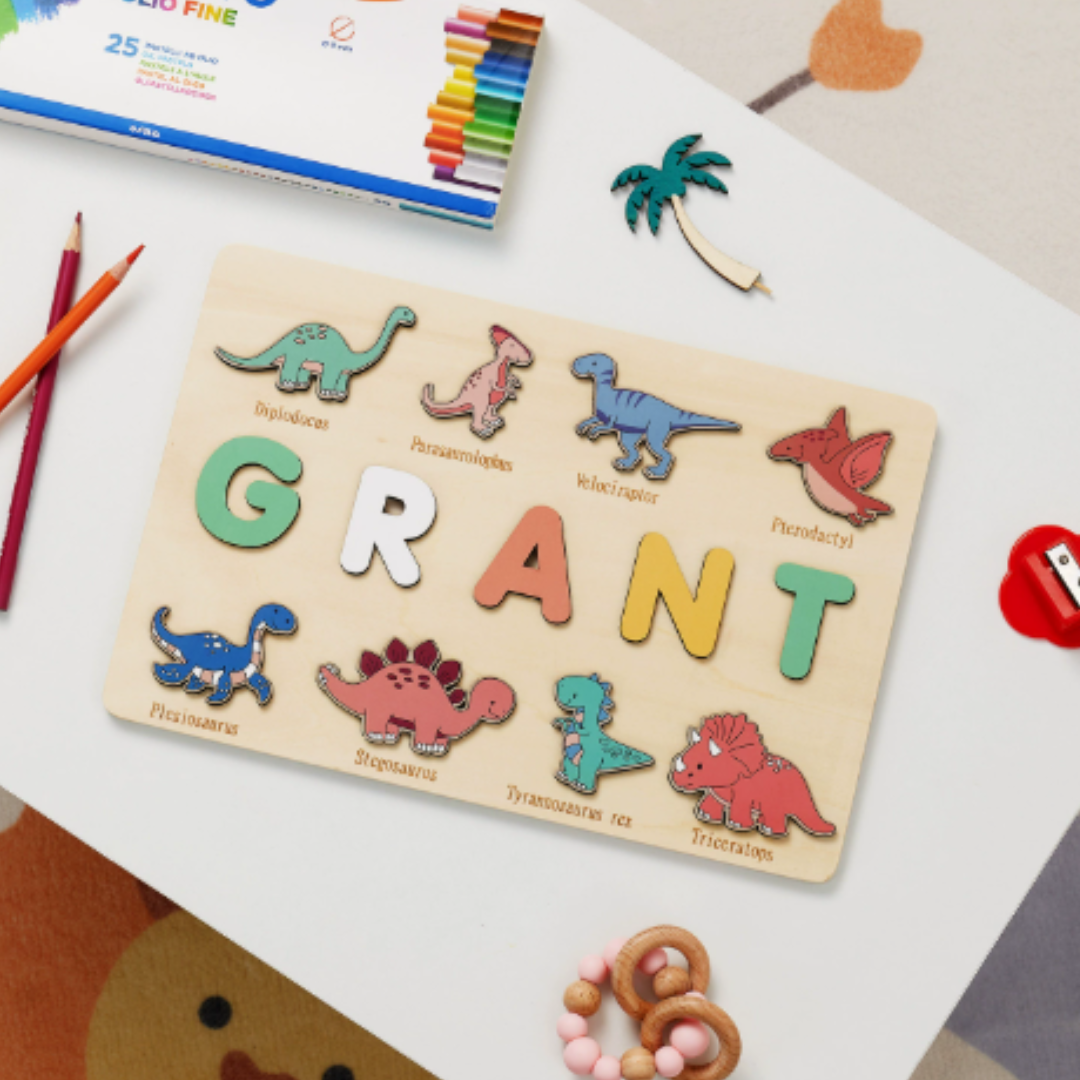 Your own name tag! - Name jigsaw puzzle