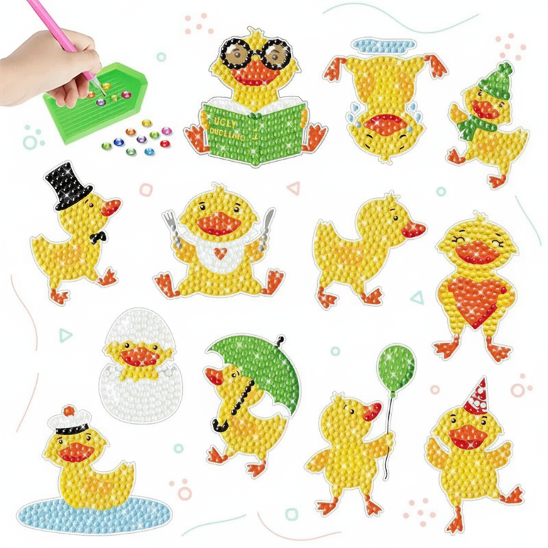 Shady & Shiny – Diamond Painting Stickers