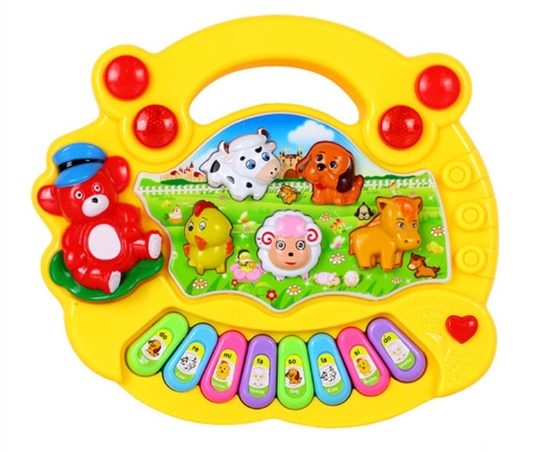 Musical animals - Toy piano for kids