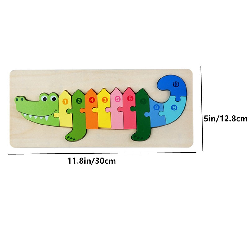 Puzzle for curious kids - Animal puzzle