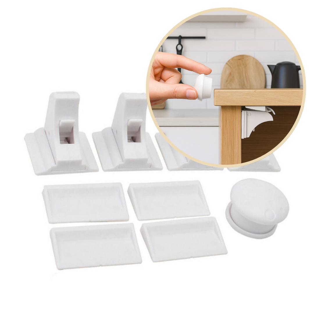 SafeSpace Click – Invisible Protection – Magneto Child Lock Without Drilling