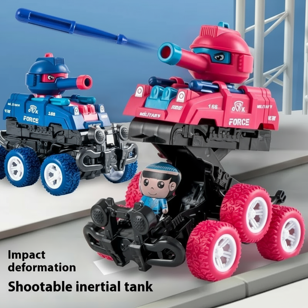 Active & Robust - Plaything tank with Shooting function