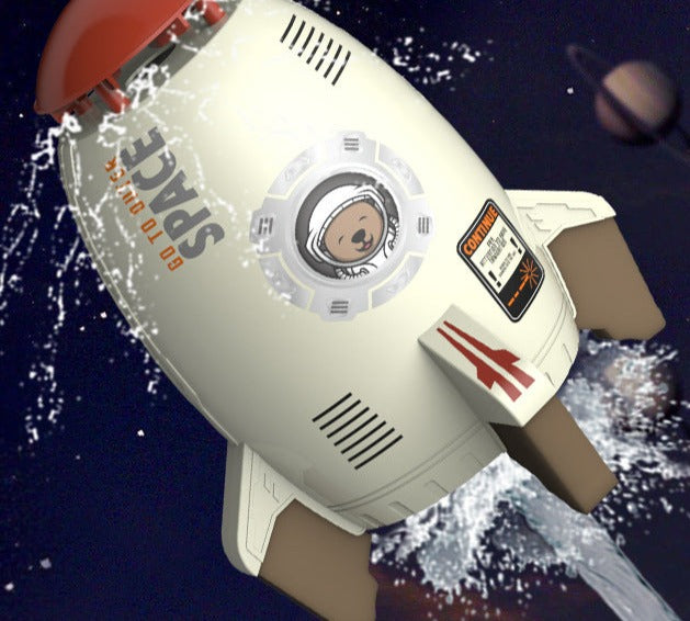 A splashing water adventure - Water jet rocket