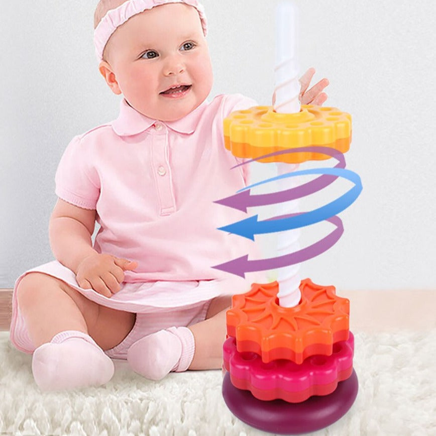 Colourful stacking - Stacking Tower