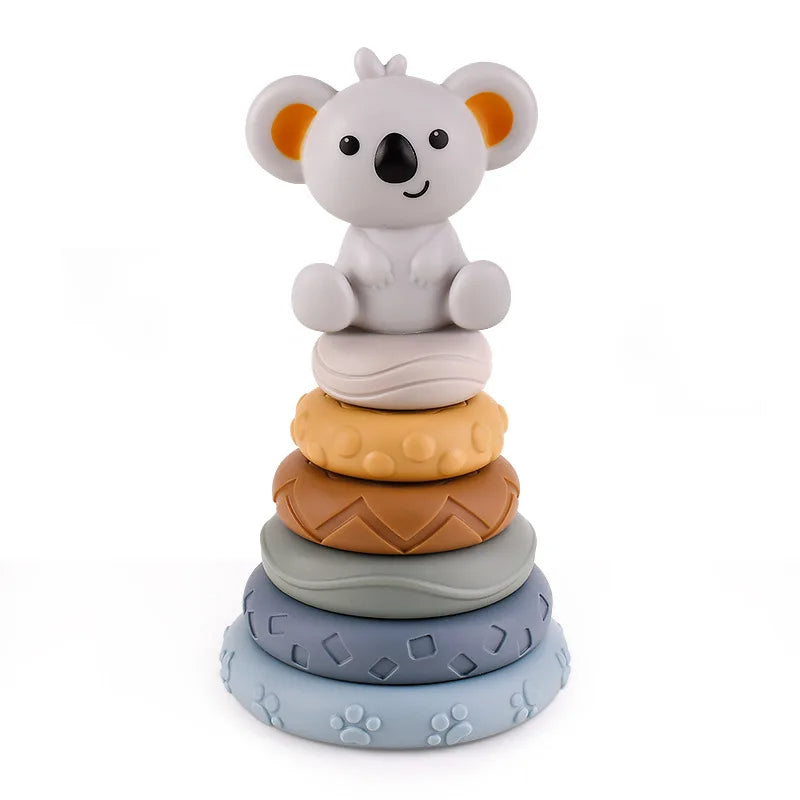 Stacking Tower - Chewing toys for babies