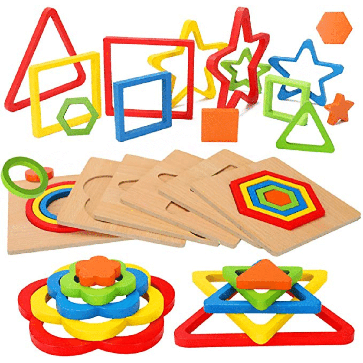 Challenge for the little mind - Colourful puzzle
