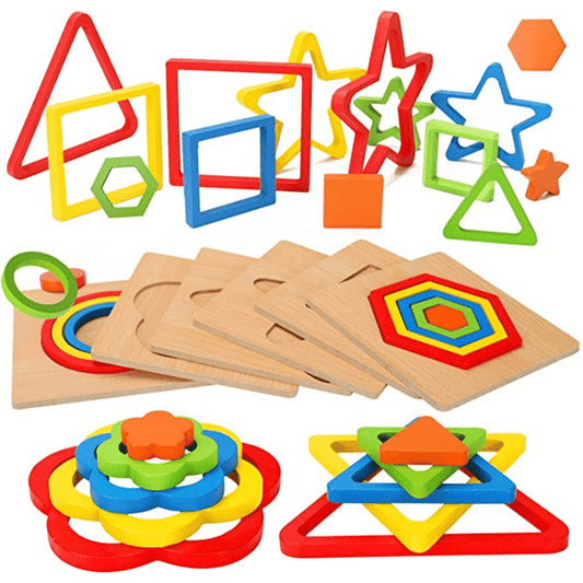 Challenge for the little mind - Colourful puzzle