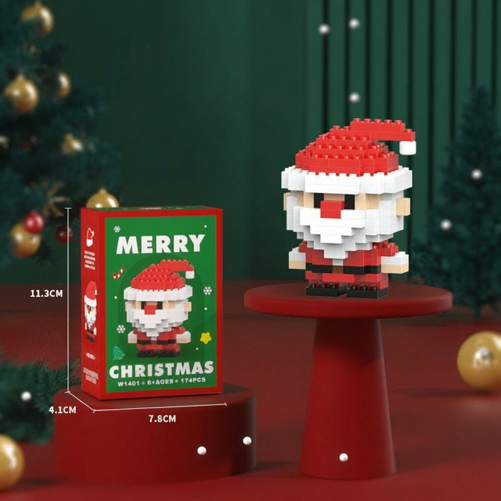 Cheerful & Decorative – Christmas Compact Building Blocks