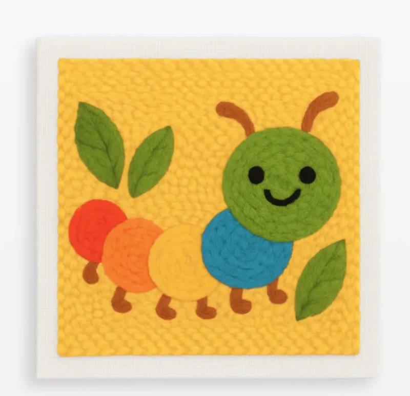 Handmade & Vibrant – Animal Embroidery Kit