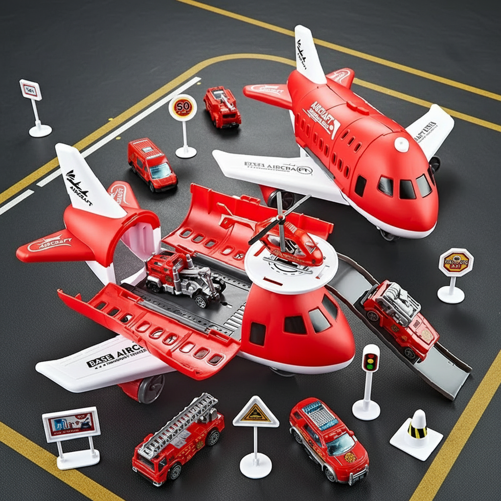 Interactive & Educational – Airport Play Kit With Vehicles