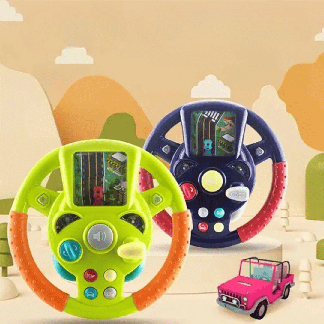 Mini Steering Wheel, Maxi-Play - Toy Steering Wheel