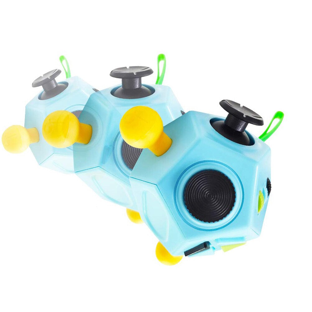 12-Sided Decompression Plaything™ - Alleviate stress - Mind Cube