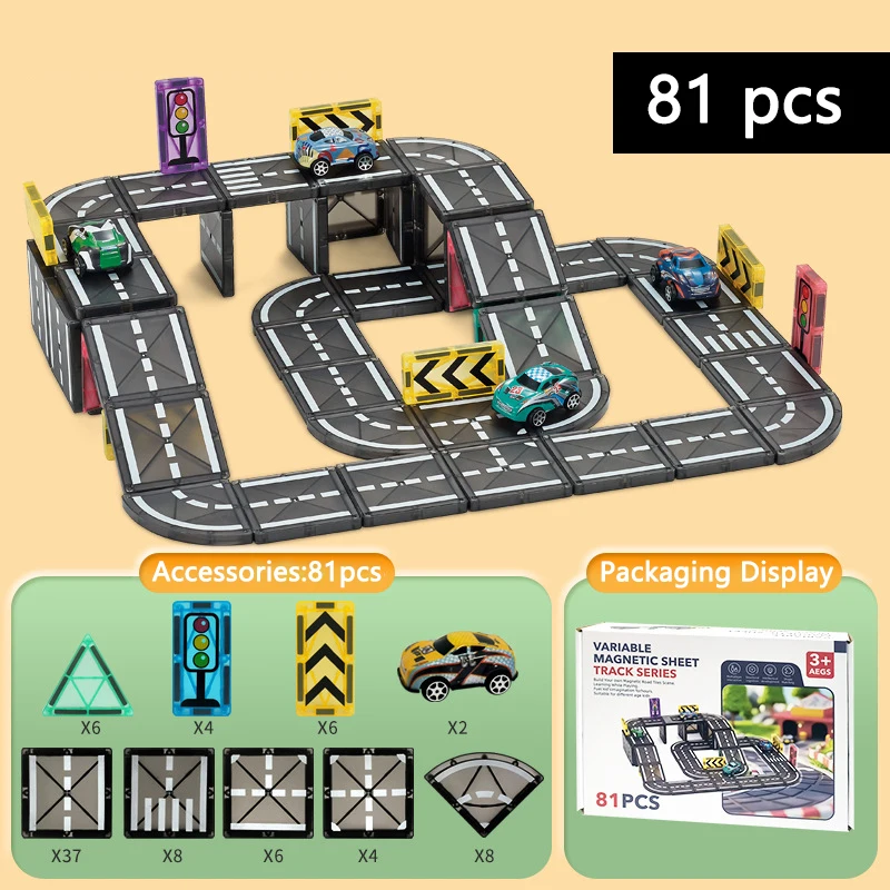 Innovative & Playful – Magnetic Tiles Car Set